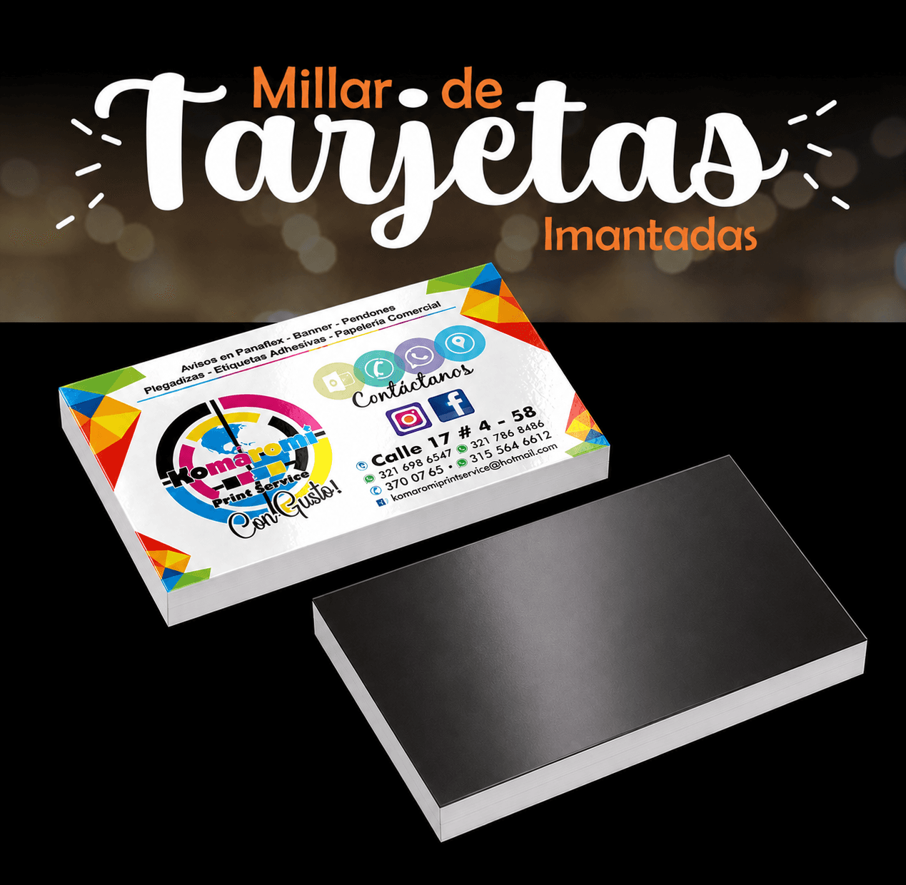 Tarjeta Imantada